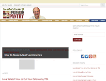 Tablet Screenshot of preparedpantryblog.com